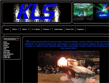 Tablet Screenshot of kozmiclazershow.com